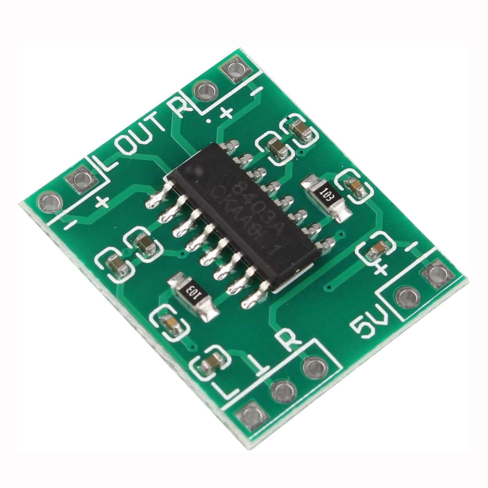 PAM8403 Digital Audio Amplifier - Ekostra Electronics In Egypt اكوسترا الكترونيكس