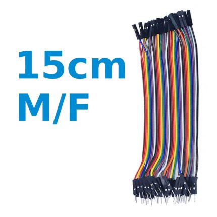 Jumper M-F 15Cm 40Wire - Ekostra Electronics In Egypt اكوسترا الكترونيكس