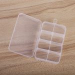 Clear Plastic Box (8 Grids) - Ekostra Electronics In Egypt اكوسترا الكترونيكس