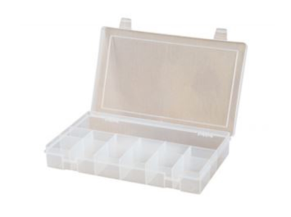 Clear Plastic Box (13 Grids) - Ekostra Electronics In Egypt اكوسترا الكترونيكس