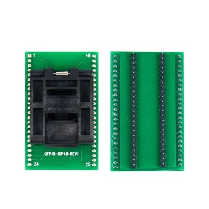 Universal QFP32 to DIP Adapter Board (0.5mm Pitch) - Ekostra Electronics In Egypt اكوسترا الكترونيكس