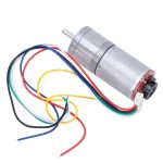 Dc Gear Motor With Magnetic Linear Encoder jGA25-370 (170RPM-6V) - Ekostra Electronics In Egypt اكوسترا الكترونيكس