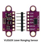 VL53L0X Purple Laser Distance Sensor Module - صورة 3 - Ekostra Electronics In Egypt اكوسترا الكترونيكس