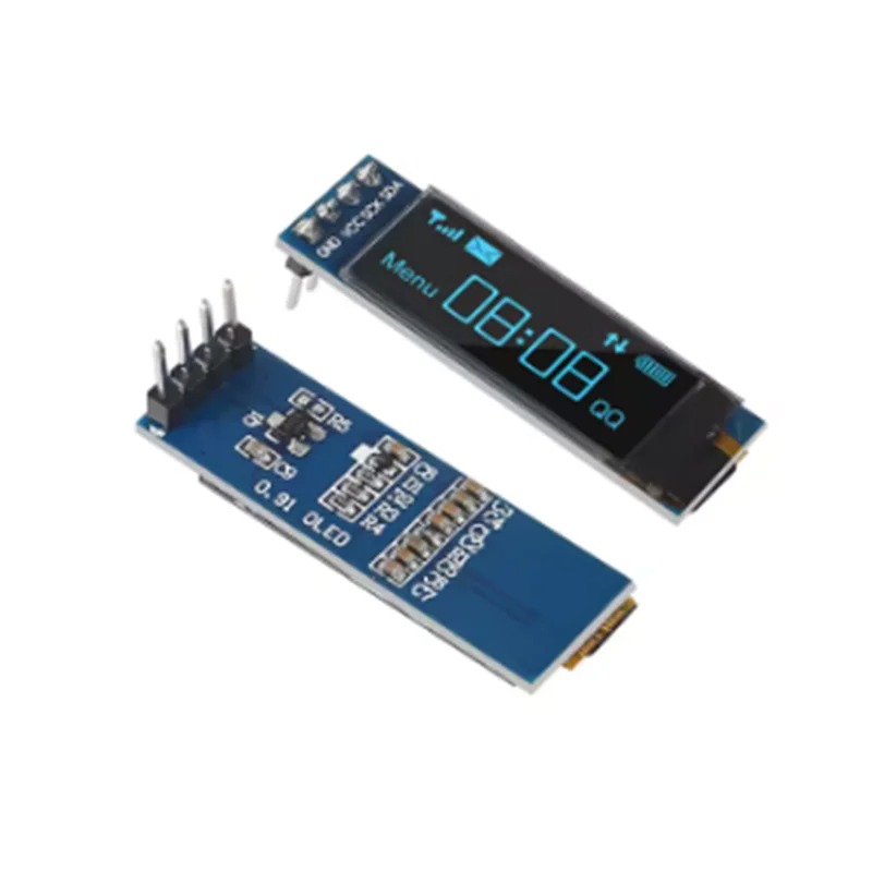 OLED LCD 0.91 INCH 128X32 I2C - Ekostra Electronics In Egypt اكوسترا الكترونيكس