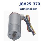 Dc Gear Motor With Magnetic Linear Encoder jGA25-370 (170RPM-6V) - صورة 3 - Ekostra Electronics In Egypt اكوسترا الكترونيكس