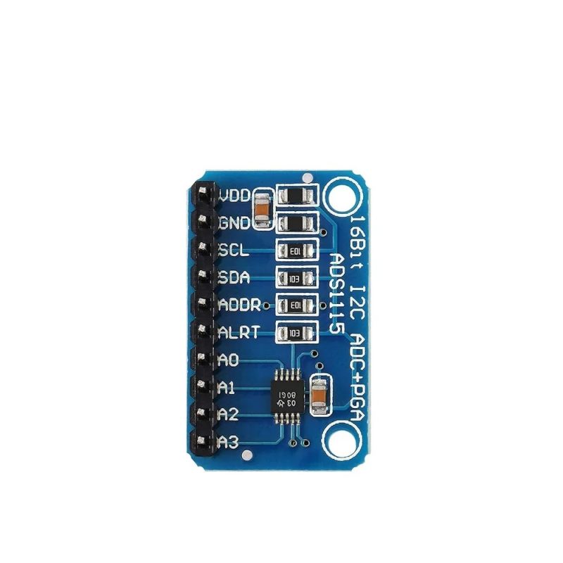ADS1115 16-Bit I2C ADC Module – 4 Channel - Ekostra Electronics In Egypt اكوسترا الكترونيكس
