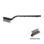 3-Piece Mini Wire Brush Set with Brass, Steel & Nylon Brushes - Ekostra Electronics In Egypt اكوسترا الكترونيكس
