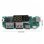 Charging Module Board Power Bank 5V 2.4A Dual USB Micro/Type-C USB With LED Display - صورة 2 - Ekostra Electronics In Egypt اكوسترا الكترونيكس