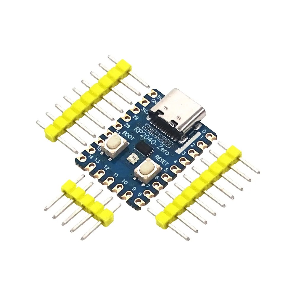 RP2040-Zero Dual-Core Cortex-M0+ Microcontroller Board 2MB Flash - Ekostra Electronics In Egypt اكوسترا الكترونيكس