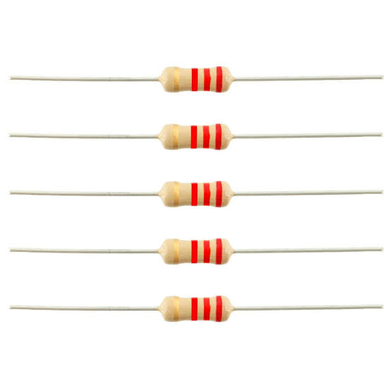 2.2k ohm 1/4 Watt - Ekostra Electronics In Egypt اكوسترا الكترونيكس