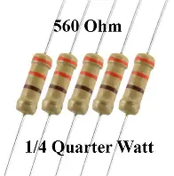 560 ohm 1/4 Watt - Ekostra Electronics In Egypt اكوسترا الكترونيكس