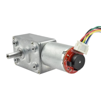 DC motor GW370 12V with encoder 80 RPM