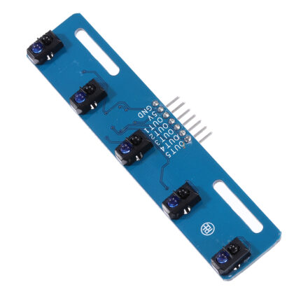 5Channel IR TCRT 5000 Line detection module with adj - Ekostra Electronics In Egypt اكوسترا الكترونيكس