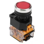 LA38 22mm Push Button Momentary Switch Heavy Duty RED - Ekostra Electronics In Egypt اكوسترا الكترونيكس